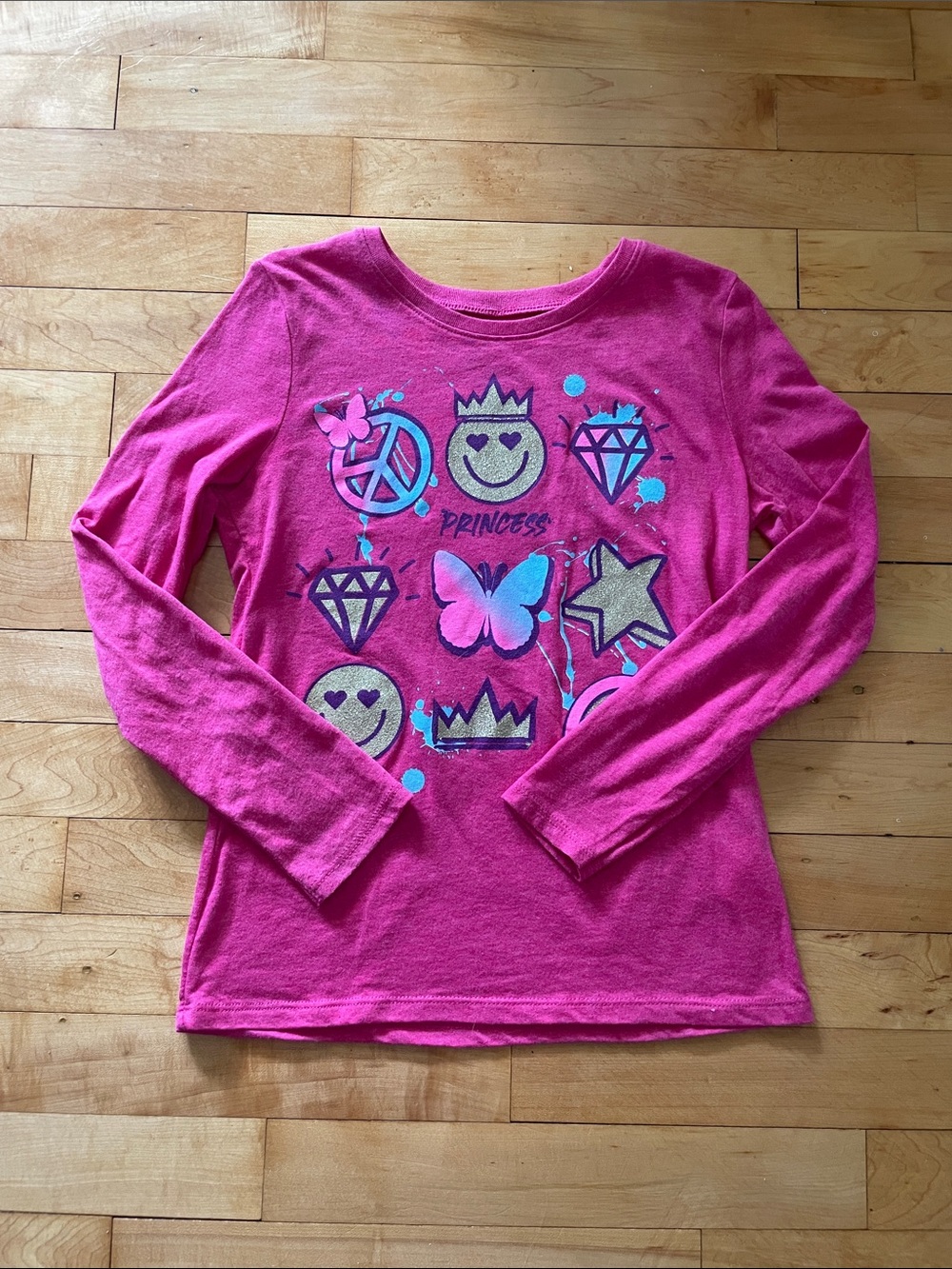 The Children’s Place Emoji Tee, Size M (7/8)